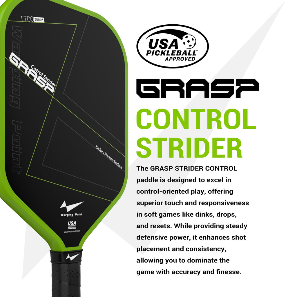 GRASP CONTROL PICKLEBALL PADDLE