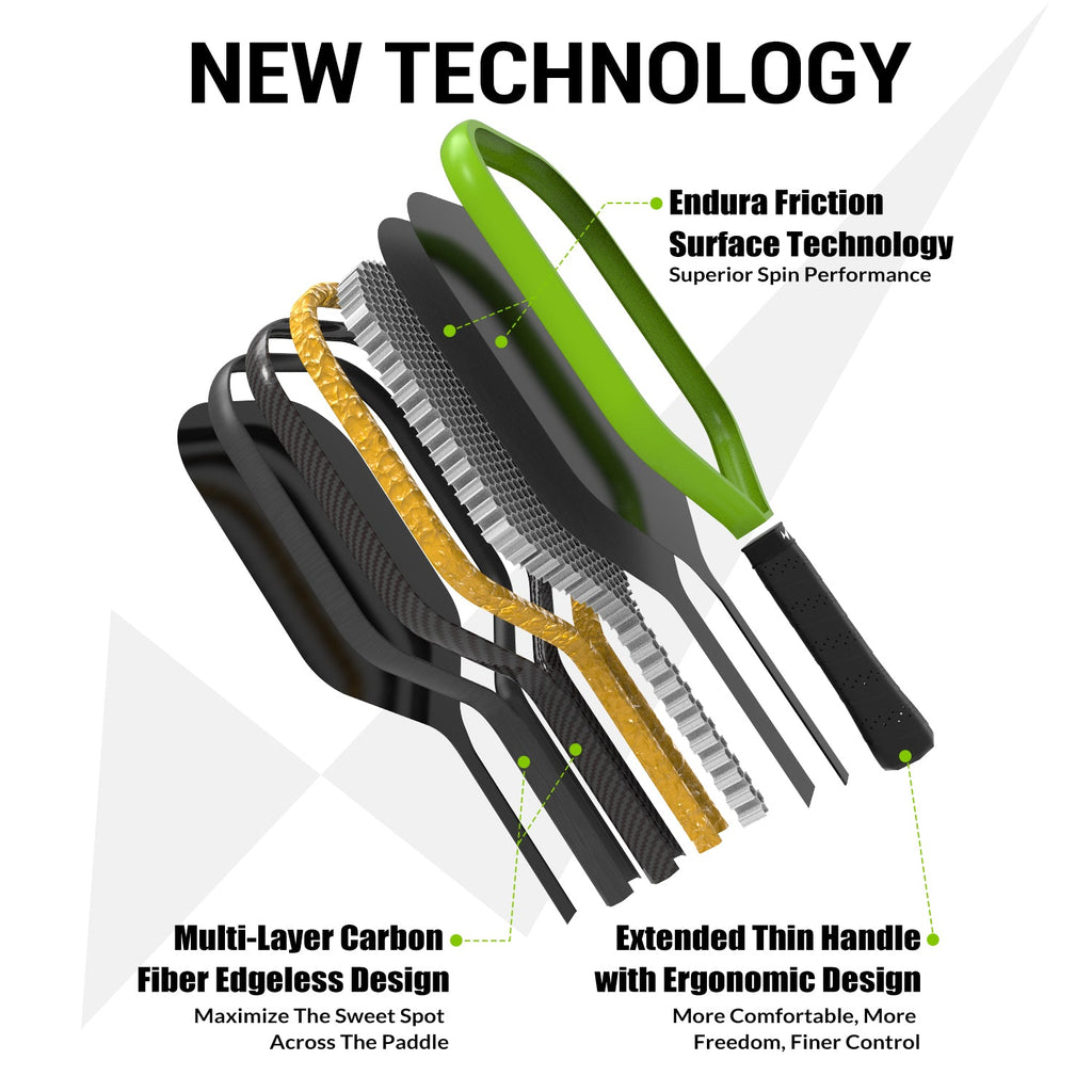 GRASP CONTROL PICKLEBALL PADDLE